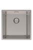 Pure.Sink Prestige stainless steel sink 40x40 cm 10mm radius undermount, flush mount, and top mount PPG4040-02