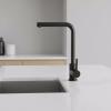 Pure.Sink Elite Steel Spark kitchen faucet Matte Black PS8040-10