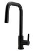 Pure.Sink Elite Steel Crystal-S kitchen faucet Matte Black with pull-out spout PS8050-10