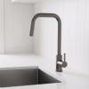 Pure.Sink Elite Steel Crystal-S kitchen faucet PVD Gun Metal with pull-out spout PS8050-61