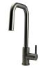 Pure.Sink Elite Steel Crystal-S kitchen faucet PVD Gun Metal with pull-out spout PS8050-61