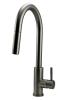 Pure.Sink Elite Steel Stream-S kitchen faucet PVD Gun Metal with pull-out spout PS8045-61