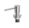 Pure.Sink Elite Steel Shine built-in soap dispenser stainless steel top-fillable PS9010-02