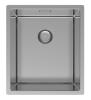 Pure.Sink Exclusivo Stainless Steel Sink 34x40 cm 10mm radius undermount, flush mount and top mount PEX3440-02
