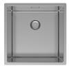 Pure.Sink Exclusivo Stainless Steel Sink 40x40 cm 10mm radius undermount, flush mount and top mount PEX4040-02