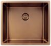 Pure.Sink Exclusivo Copper Sink 45x40 cm 10mm radius undermount, flush mount and top mount PEX4540-62
