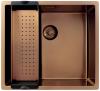Pure.Sink Exclusivo Copper Sink 45x40 cm 10mm radius undermount, flush mount and top mount PEX4540-62