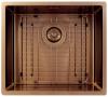 Pure.Sink Exclusivo Copper Sink 45x40 cm 10mm radius undermount, flush mount and top mount PEX4540-62