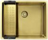 Pure.Sink Exclusivo Gold Sink 50x40 cm 10mm radius undermount, flush mount and top mount PEX5040-60