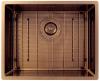 Pure.Sink Exclusivo Copper Sink 50x40 cm 10mm radius undermount, flush mount and top mount PEX5040-62