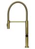 Pure.Sink Luxion Gold kitchen faucet with flexible spout and 2 spray modes PLXFLEX-60