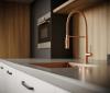 Pure.Sink Luxion Profi copper kitchen faucet with flexible spout and 2 spray modes PLXFLEX-62