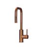 Pure.Sink Luxion Copper kitchen faucet square with pull-out spout PLXSQUA-62