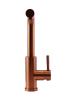 Pure.Sink Elite Steel Spark-S kitchen faucet PVD copper with pull-out spout PS8041-62