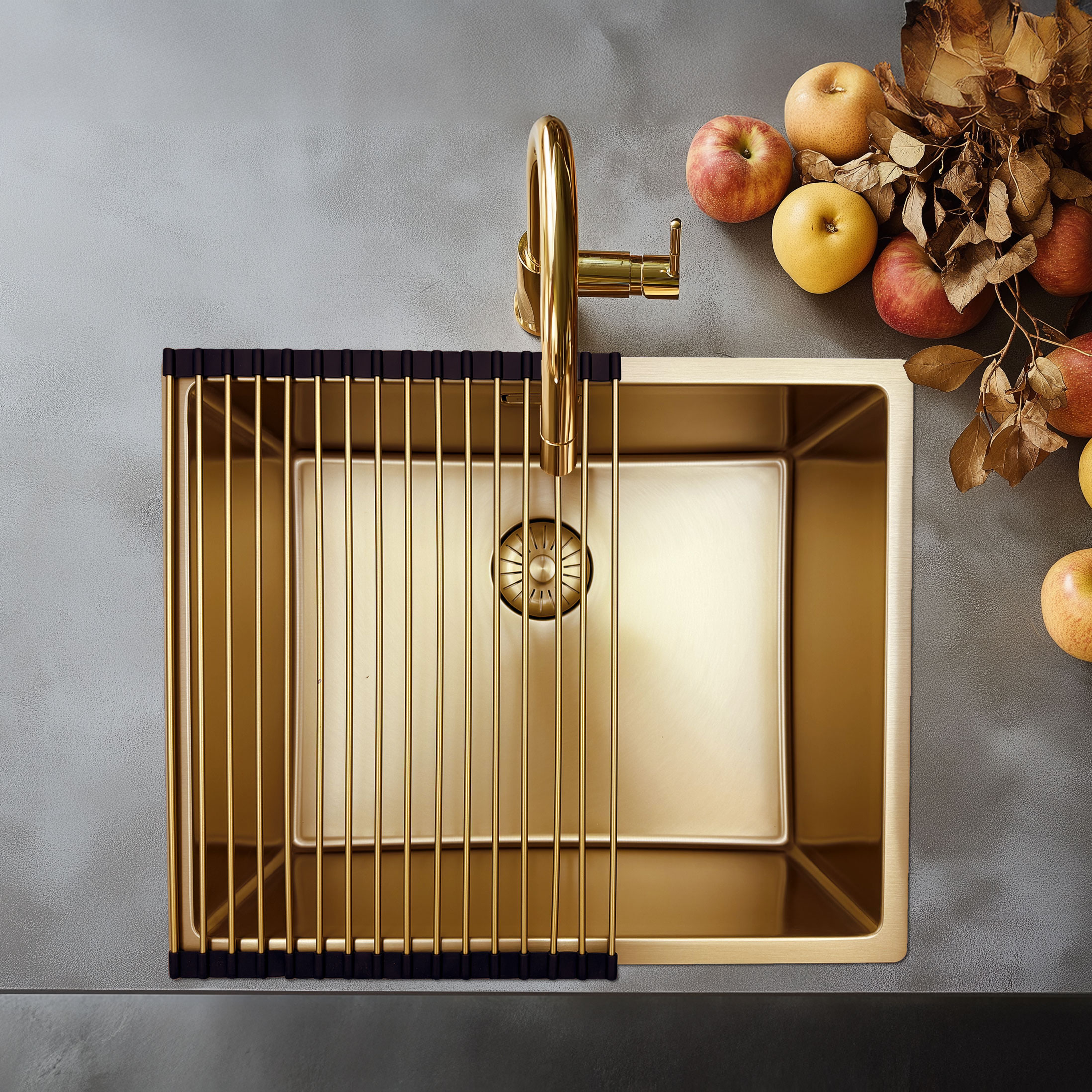 Lay-on drainer / Foldable dish drainer